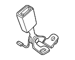 72115A69D75 - Body: Seat Belt Receptacle for Mini Image