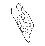 64116946719 - HVAC: Seal Plate for BMW Image