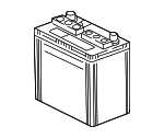 544MF240575 - Electrical: Battery for Lexus: GS300, GS400, GS430, IS F, IS200t, IS250, IS300, IS350, IS500 Image