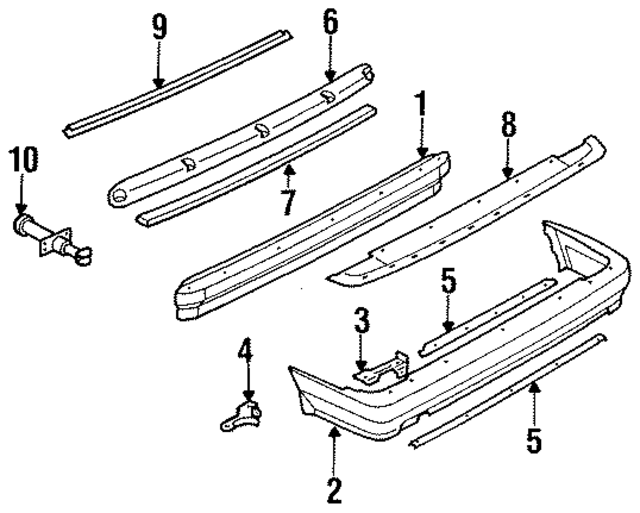 8505029R59 - : Bumper Cover for Nissan Image
