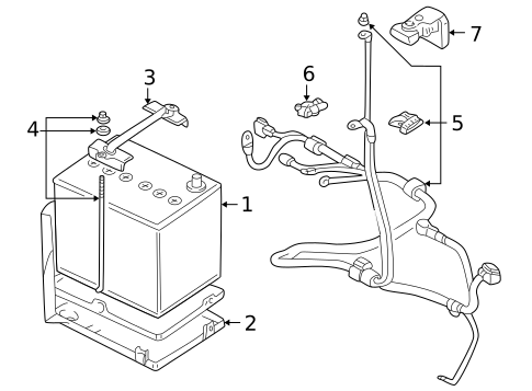Battery for 2002 Mitsubishi Lancer #0