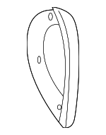 1L2Z7804480AAA - Body: End Panel for Ford: Explorer | Mercury: Mountaineer Image