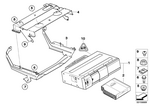 65128364931 - Audio, Navigation, Electronic Systems: Cd-Magazine BMW 6 Cd Changer Ai for BMW Image