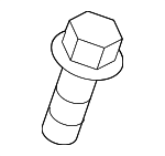 90119A0245 - Cooling System: Reserve Tank Screw for Scion: tC, xB | Toyota: Prius, Prius Plug-In, Prius V, Sequoia Image