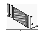 16410AZ019 - Cooling System: 2010-2015 Toyota - Radiator Assembly for Toyota: Prius, Prius Plug-In Image