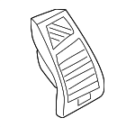 64227059187 - Body: Defroster Grille for BMW: 1 Series M, 128i, 135i, 135is Image