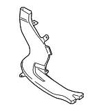 51477058143 - Body: Rear Duct for BMW: 1 Series M, 128i, 135i, 135is, 325i, 325xi, 328i, 328i xDrive, 328xi, 330i, 330xi, 335d, 335i, 335i xDrive, 335is, 335xi, M3, X1 Image