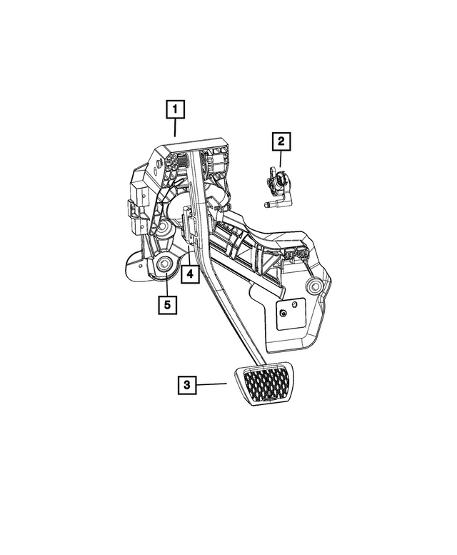 4581894AG - Brakes: Brake Pedal for Mopar Image image