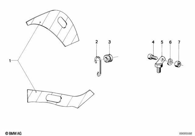 46711236606 - : Holder for BMW-Motorrad Image