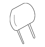 8640165DA0V99 - Body: Headrest for Suzuki Image