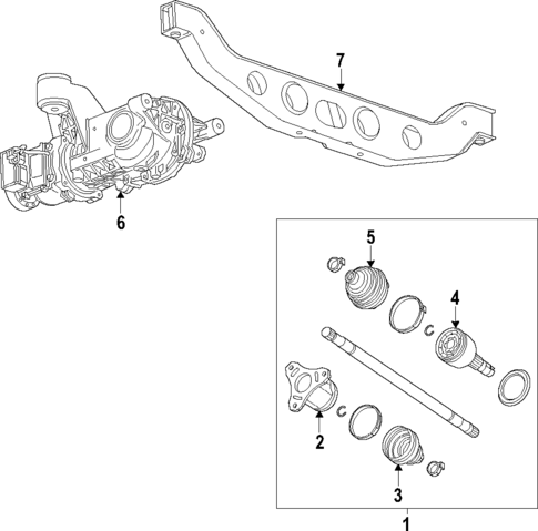 Axle Shafts & Joints for 2020 Chevrolet Trax #0