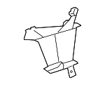 8W6121763 - Belts &amp; Cooling: Radiator Support Air Deflector for Audi Image