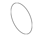 99970755841 - Cooling System: Cooler O-Ring for Porsche Image