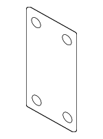 992807265 - Body: Impact Bar Gasket for Porsche Image