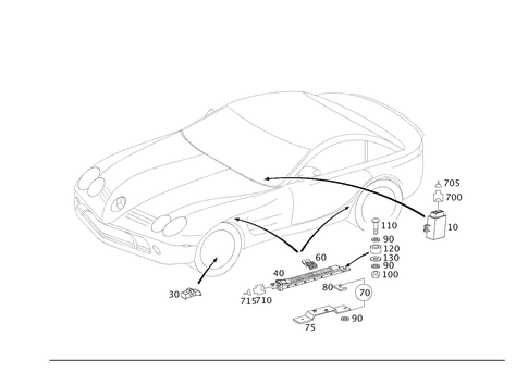 Tire Pressure Check for 2008 Mercedes-Benz SLR McLaren #0
