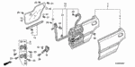 75826605300 - Body/Air Conditioning: SEAL, DOOR HOLE (30MM) (CIRCLE)(BLACK) for Acura Image