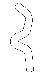 14056EL01B - : Water Hose for Nissan: Sentra, Versa Image