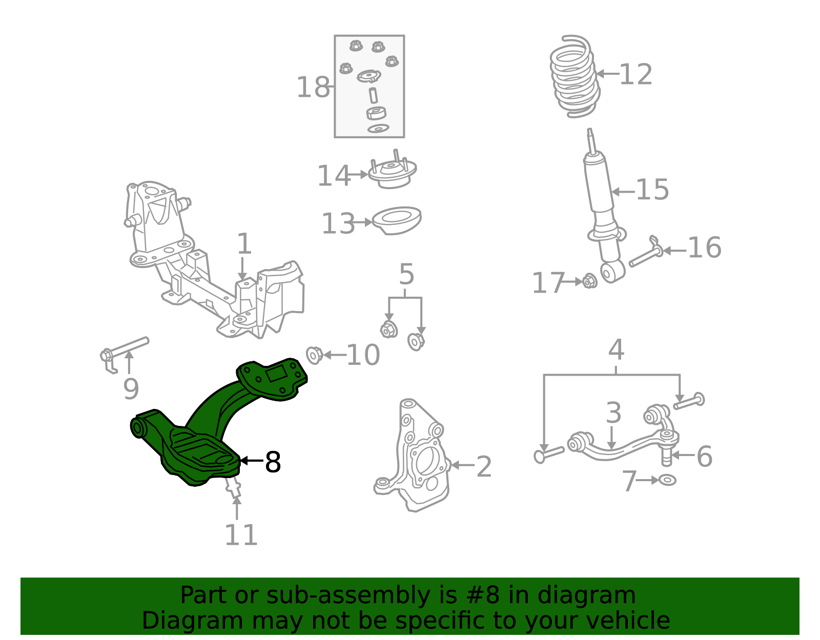 Suspension Control Arm – Restore Ride Precision Now | AutoNation Parts