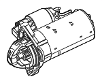 56029667AC - Electrical: Starter for Jeep: Gladiator, Wrangler | Ram: 1500, 1500 Classic Image
