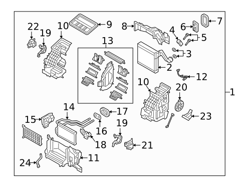 Condenser, Compressor & Lines for 2023 Mazda 3 #1