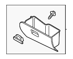 DR6164030B02 - : 2011-2014 Mazda 2 - Glove Box Assembly for Mazda: 2 Image