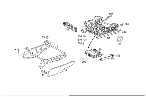 Seat Adjuster for 2016 Mercedes-Benz G 65 AMG&reg; #0