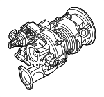 PAB145873F - : Turbocharger for Porsche: Cayenne Image