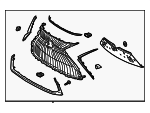 5310106E50 - : Grille Assembly for Lexus: ES300h Image