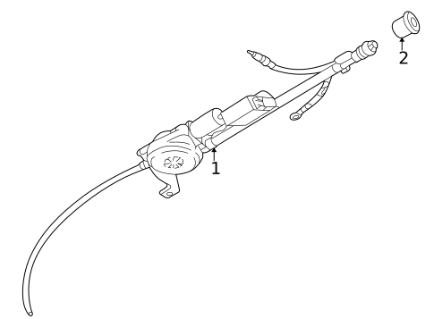 Antenna & Radio for 2003 Volvo C70 #0