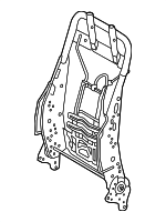716400R130 - Body: Seat Back Frame for Toyota: RAV4 Image