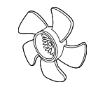 19020RW0A51 - : Fan Blade for Acura Image