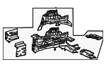 2546206801 - Body: Frame Side Member Assembly for Mercedes-Benz Image