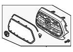 5310004510J0 - Body: Upper Grille for Toyota: Tacoma Image
