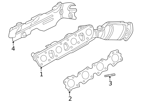 Exhaust Manifold for 2008 INFINITI M45 #0