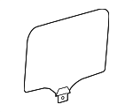 4657202900 - Body: Door Glass for Mercedes-Benz Image