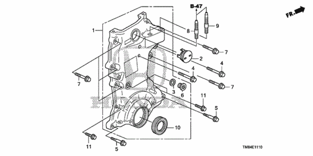 Chain Case for 2013 Honda Insight #0