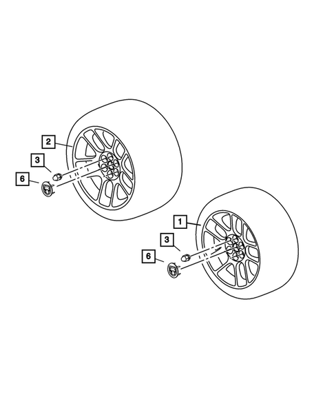 Wheels and Hardware for 2005 Dodge Viper #0
