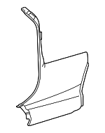 25814136 - Body: Kick Panel Trim for GM Image