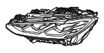 63118084889 - Electrical: Lens &amp; Housing for BMW Image