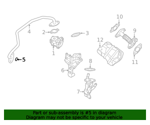 14722-BV80A - Exhaust Gas Re-Circulation (Egr) Tube Gasket 2020-2025 ...