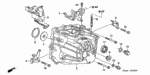 21104PPP000 - Transmission - Manual: PLATE M, OIL GUIDE for Honda Image