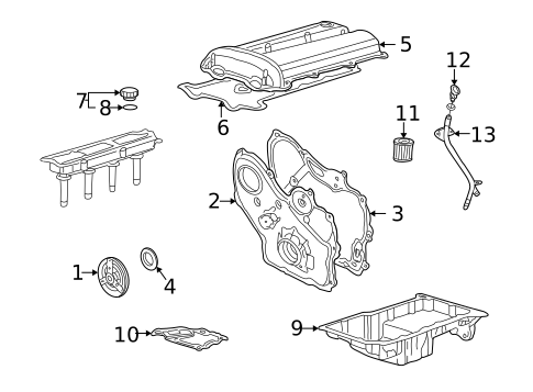 Hardware, Fasteners & Fittings for 2002 Pontiac Grand Am #0