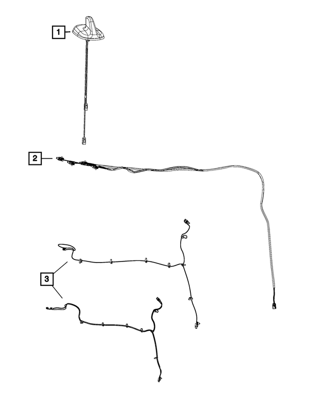 68148258AD - Electrical: Jumper Cable for Mopar Image image