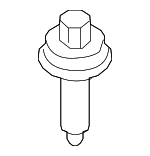 68610047AA - Suspension: Suspension Strut Mount Bolt for Mopar Image