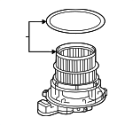 8710360510 - : Blower Motor for Toyota: Land Cruiser Image