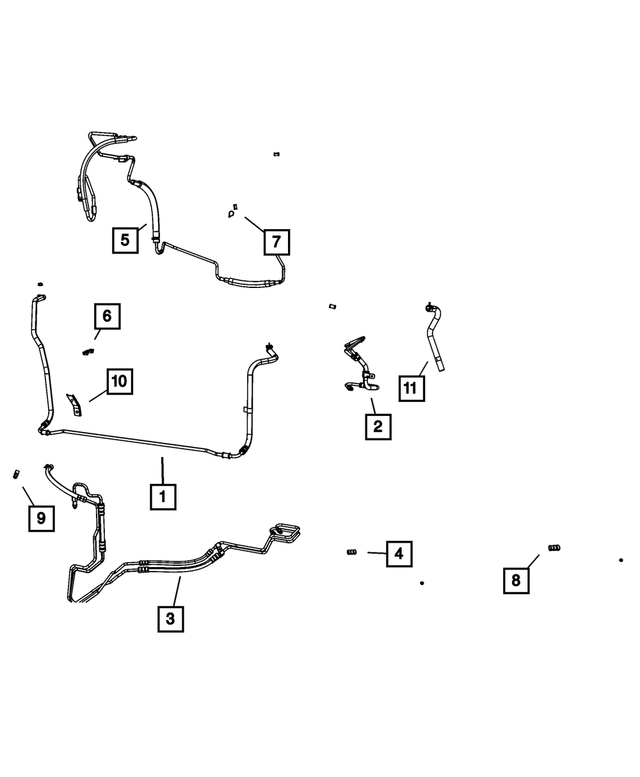 6101442 - : M6 X 1.00 U-nut for Mopar Image
