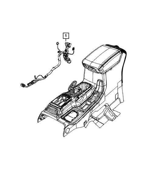 Wiring, Instrument Panel for 2026 Jeep Wrangler #1