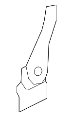 15899423 - Body: Hinge for Buick: Enclave | Chevrolet: Traverse | GMC: Acadia, Acadia Limited | Saturn: Outlook Image