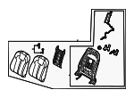 88400P2010MRU - Body: Seat Back Assembly for Kia: Sorento Image