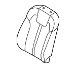 88450P2000 - Body: Seat Back Pad for Kia: Sorento Image